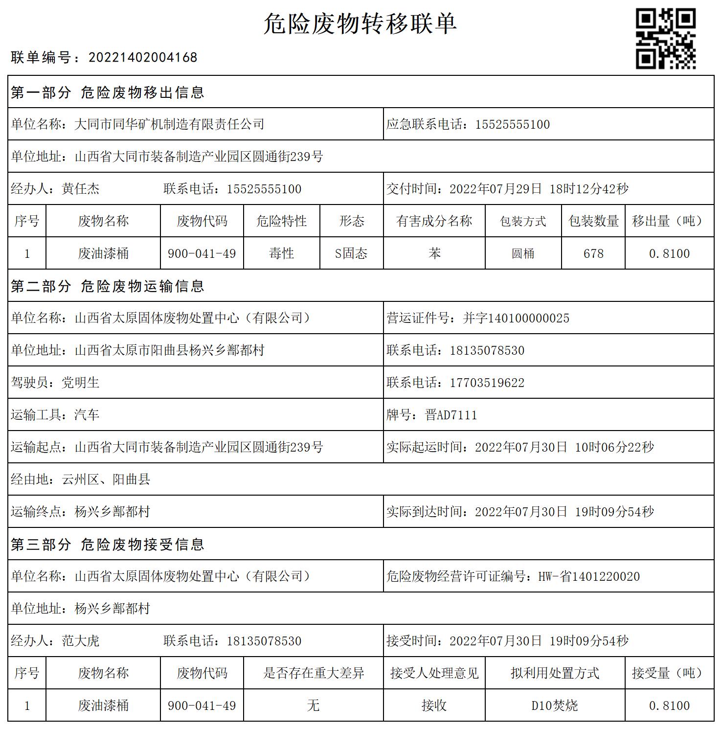 危险废物信息公开栏(图3)